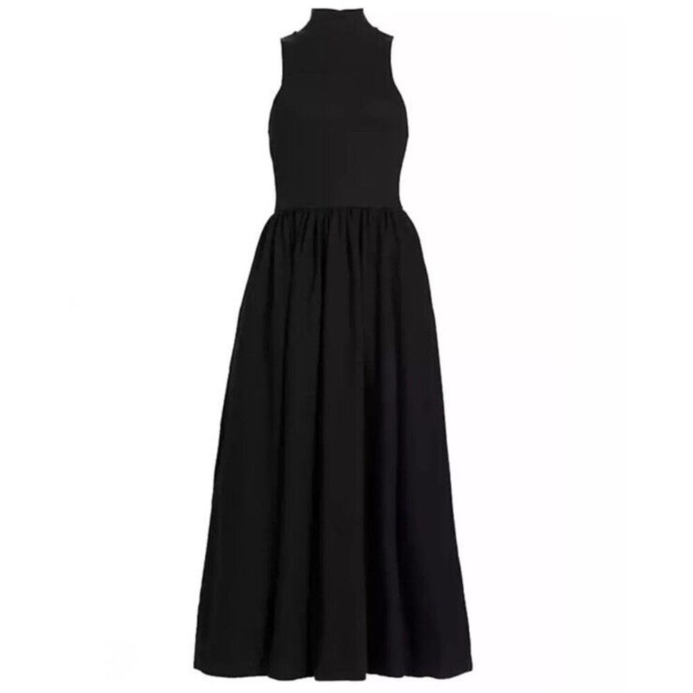 Elegant Black Sleeveless Dress